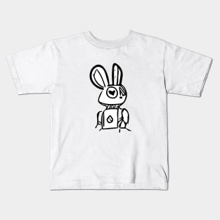 ROBOT BUNNY Kids T-Shirt